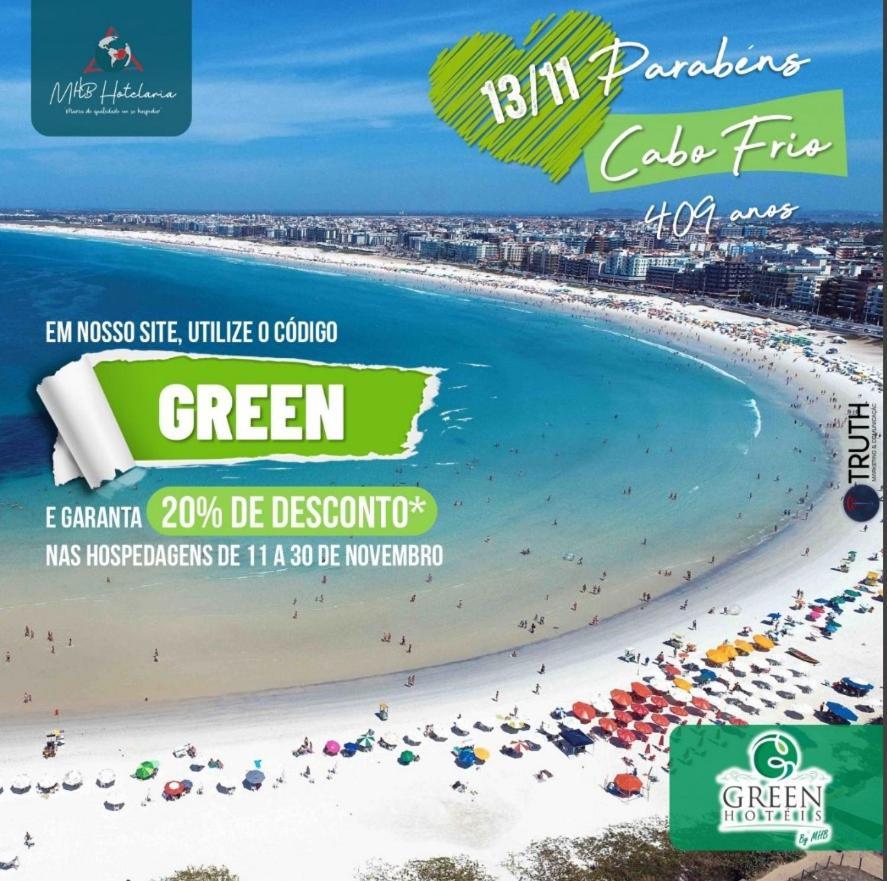 Green Hoteis Cabo Frio Kültér fotó